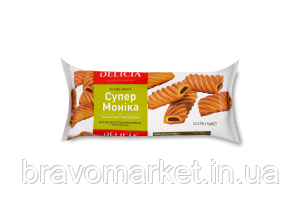 Печиво здобне с яблучним повидлом Супер-Моніка ТМ Delicia  170г, фото 1