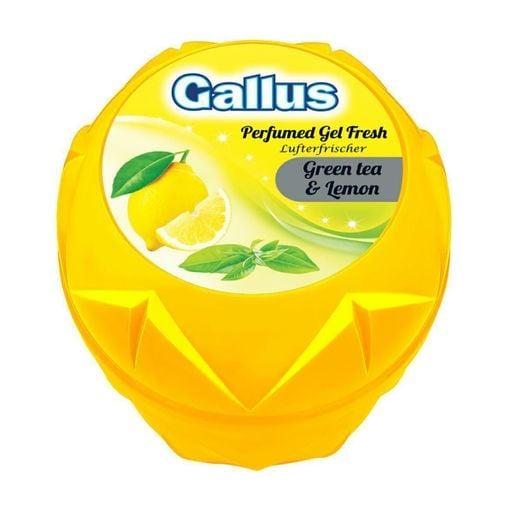 Освіжувач повітря гелевий Gallus Perfumed Fresh Green tea & Lemon 150 г Парфумований гелевий освіжувач повітря