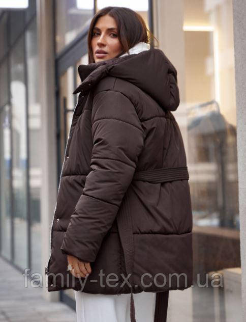 Зимова куртка жіноча, розмір L, фото 1
