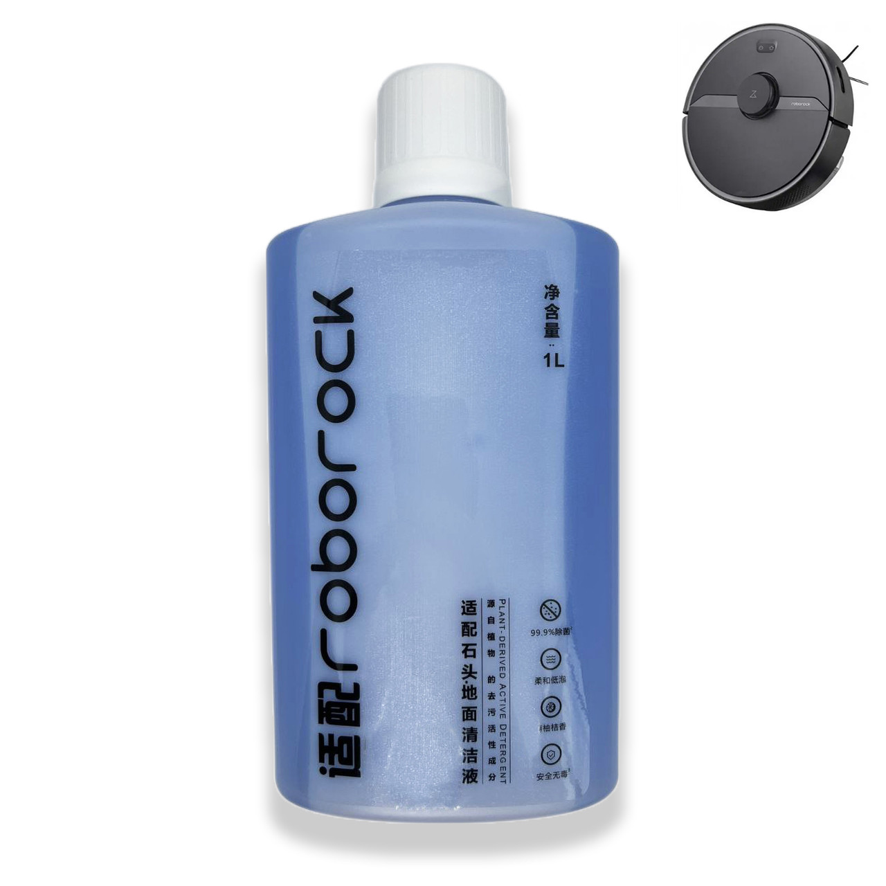 Концентрований Засіб для Миття Підлоги (1 л) Сумісний з Роботами-Пилососами Roborock S6 Pure, фото 1