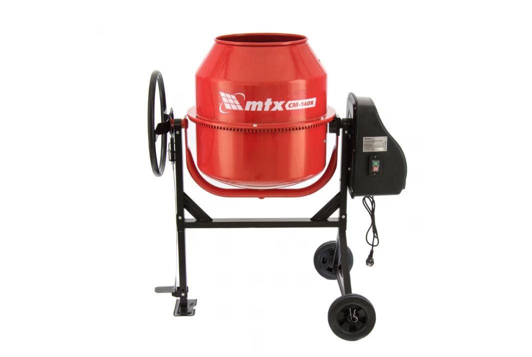 Побутовий бетонозмішувач MTX (140 л, 550 Вт), фото 1