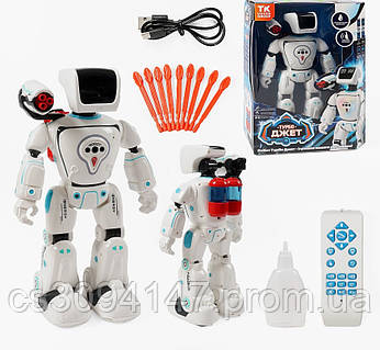 Робот на радиоуправлении 79977 "TK Group", подсветка, сенсорное управление, песни, сказки, викторина, пакунок малюка