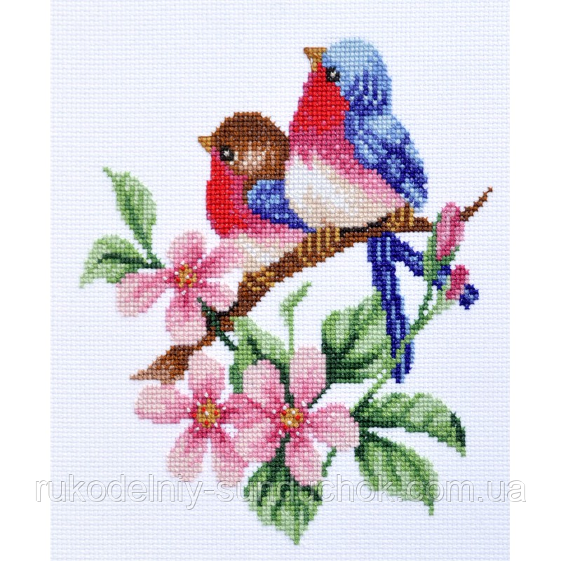 Набір для вишивання хрестиком ТМ "Повітруля" Весняні турботи П4 014, фото 1