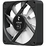 Вентилятор APNX FP1-R 120 ARGB Black - 3 Pack (APF3-PF11267.11), фото 3