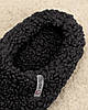 Капці домашні тедді закриті Чорний, фото 4
