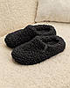 Капці домашні тедді закриті Чорний, фото 2
