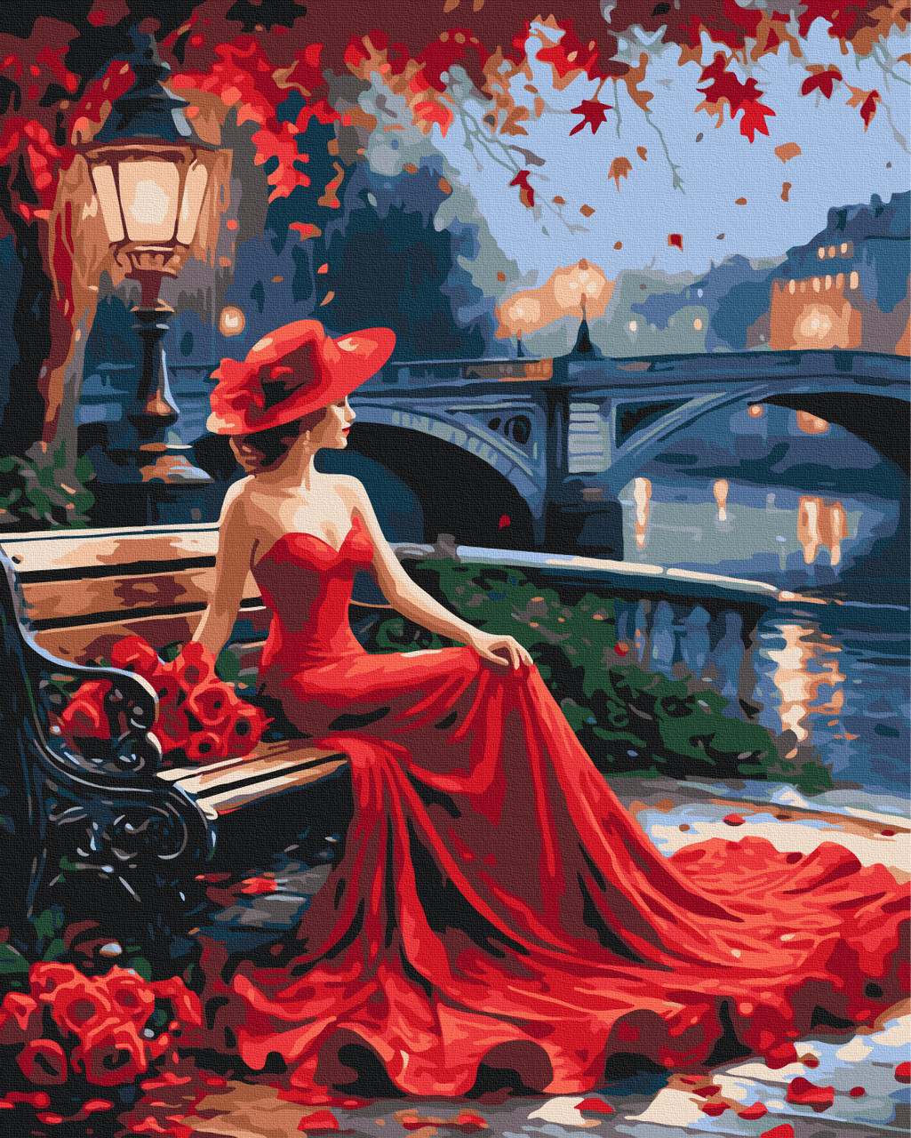 Картина за номерами 40×50 см Kontur. Вечірній променад DSS1109, фото 1