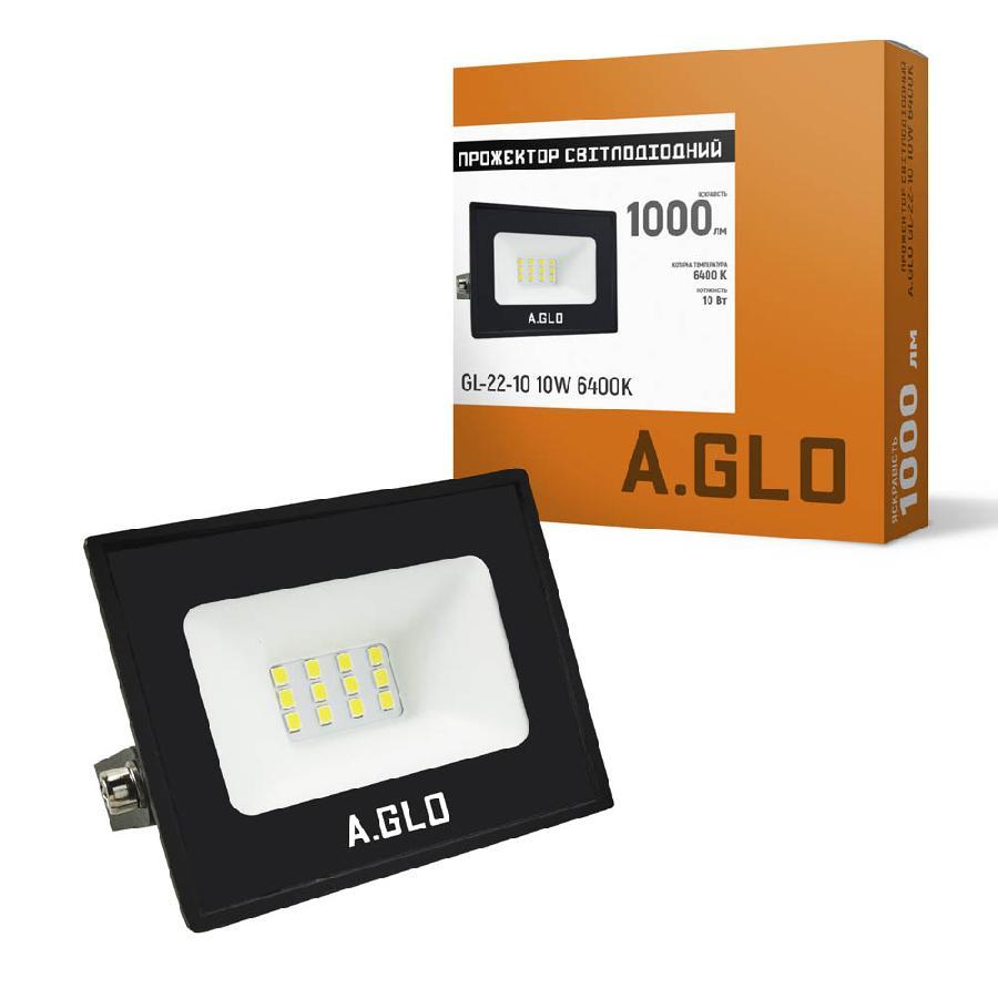 Led прожектор A.GLO GL-22-10 10W 6400K, фото 1
