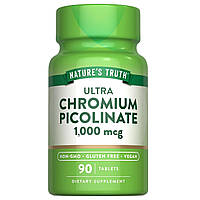 Хром піколінат Nature's Truth Chromium Picolinate 1000 мкг 90 таблеток