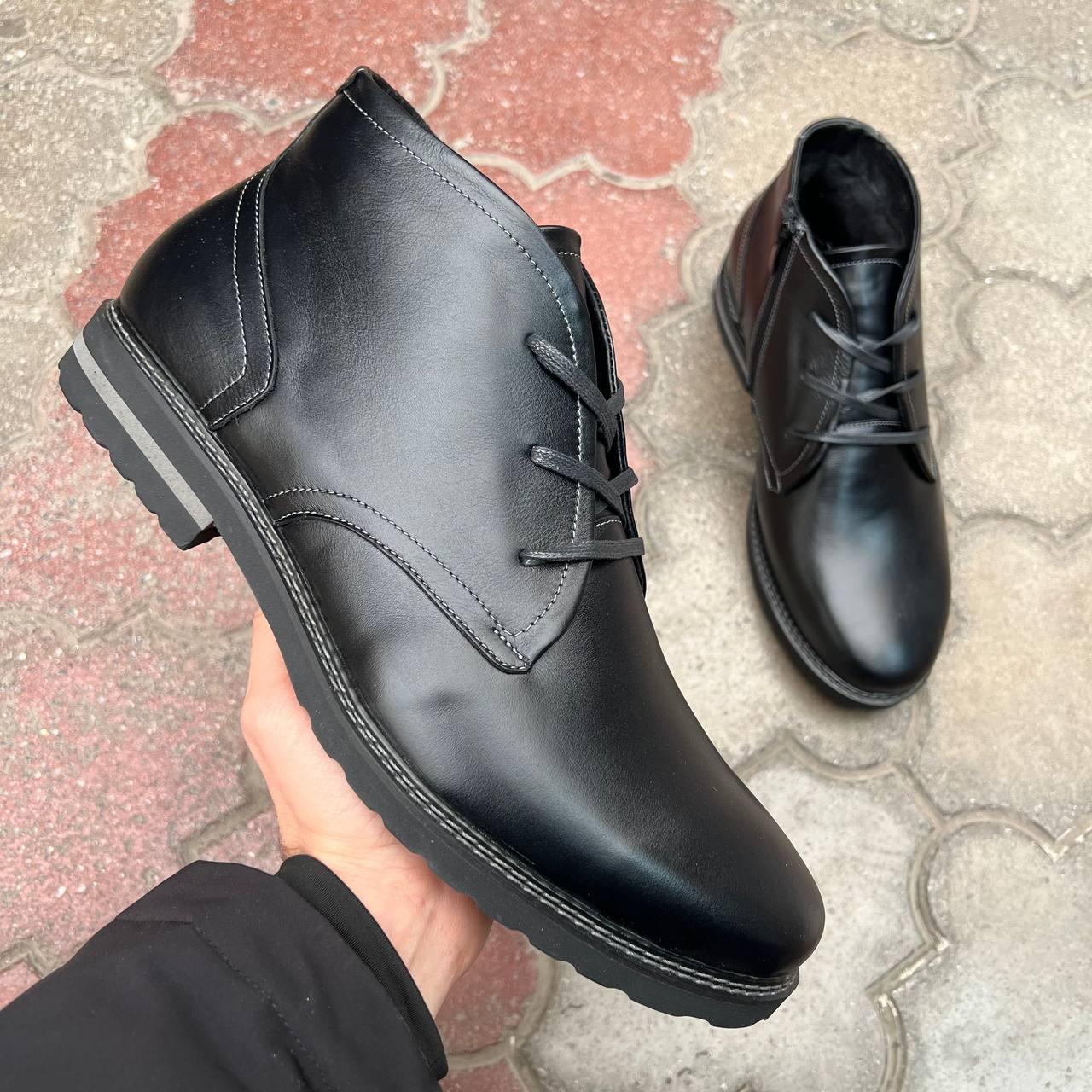 Класичні черевики Berg великого розміру 46 розмір взуття, фото 1