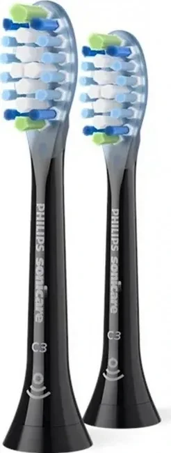Philips Sonicare Premium Plaque Defence C3 2pcs. HX9042/88 Black, фото 1