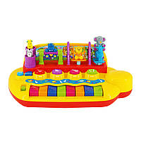 Піаніно Kiddi Smart – Звірята на гойдалці (українська)