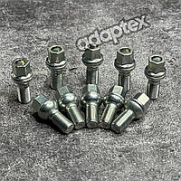 Болт колісний Audi Cupra Seat Skoda Volkswagen M14x1.5x27мм Сфера R13