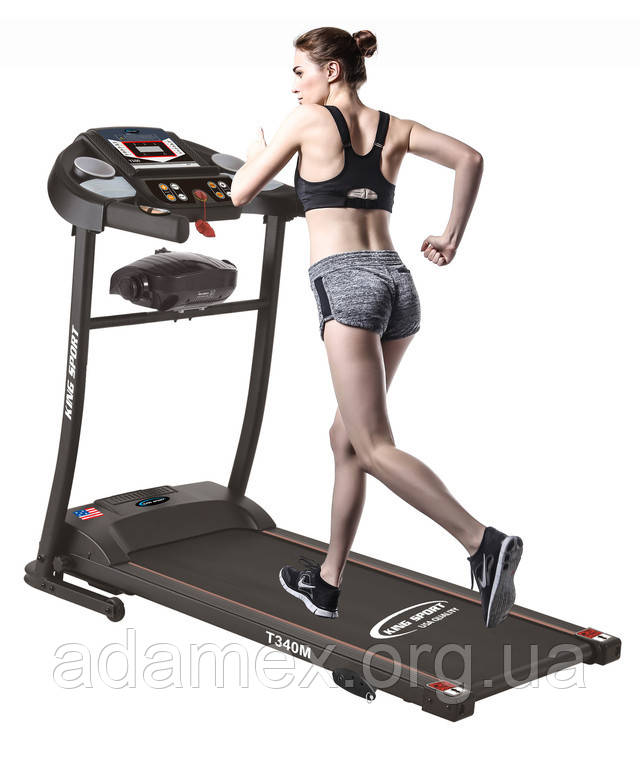 Бігова доріжка King sport T-340 М USA до 120 кг. з масажером+ подарунок