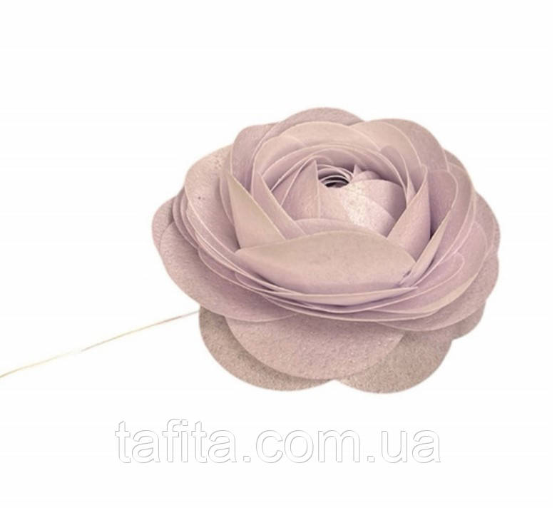 Вафельний декор Ракункулюс бузковий 1 шт, фото 1