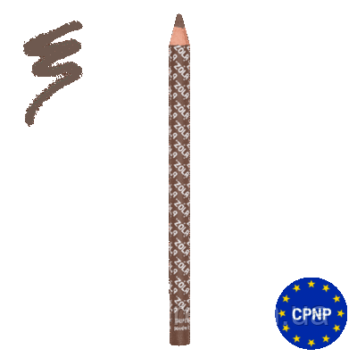 Олівець для брів пудровий ZOLA Powder Brow Pencil Taupe Brown, фото 1