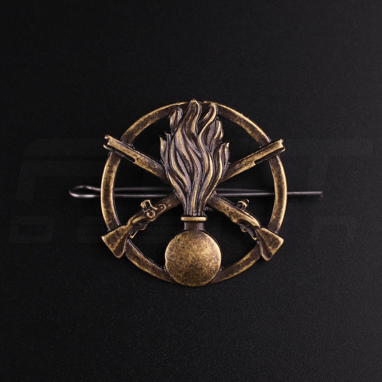 Кокарда піхоти/ Беретний знак механізованих військ металевий