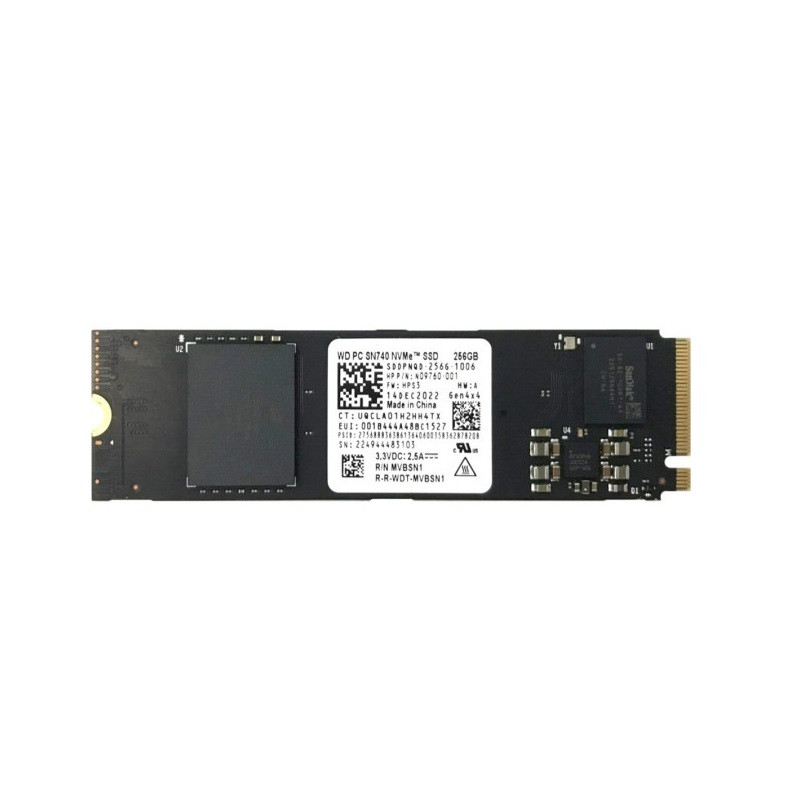 256 GB SSD WD SN740 M.2 2280 PCIe 4.0 x4 3D TLC (WD PC SN740 SDDPNQD 256G)