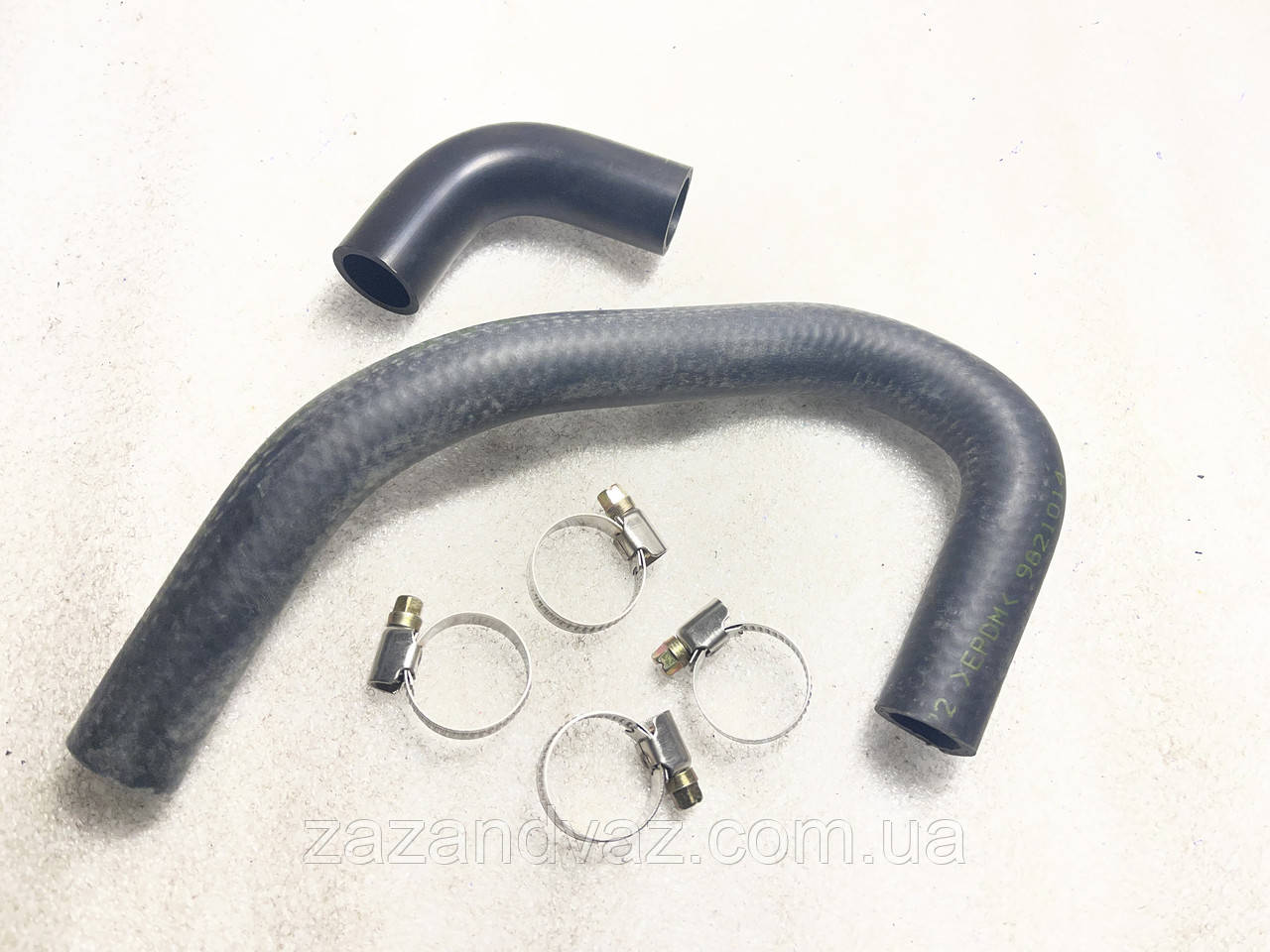 Патрубки сапуна та впускного колектора Ланос 1.5 Lanos 1.5 Авео 1.5 Aveo 1.5 з хомутами ASR комплект