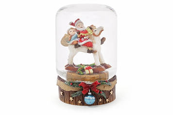 Водяна куля Mine Санта на Коноді 10,5 см (hub_kaf71k)