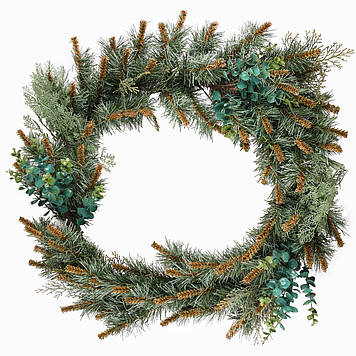 Вінок YES! Fun Буковель 50 см Блакитний (904447)