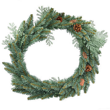 Вінок YES! Fun Монблан 50 см Блакитний (904406)