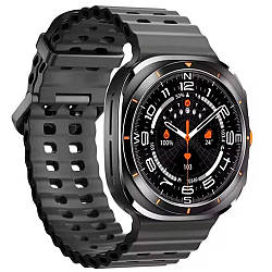 Смарт-годинник + бездротова зарядка, TF7 Ultra AMOLED / Smart годинник / Розумний годинник / Смарт годинник