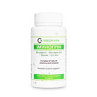 Імуногрін (Immunogreen), 60 капсул, Green Visa
