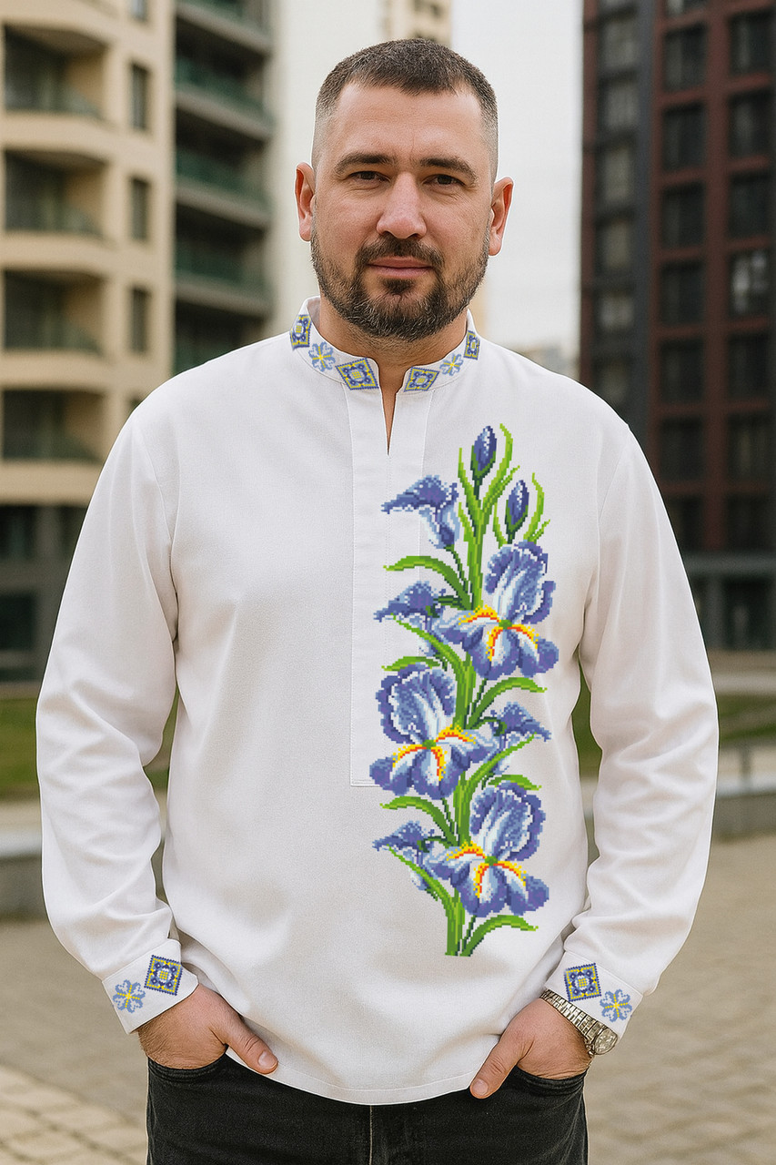 Заготовка для чоловічої вишиванки №290, фото 1