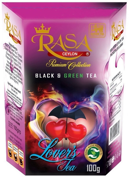 Чай чорний та зелений Rasa "Кохання" 100 г, фото 1