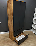 Шафа 2+2 без ручок з полицями, фото 10