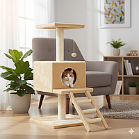Будка дряпка для котів Цезар
