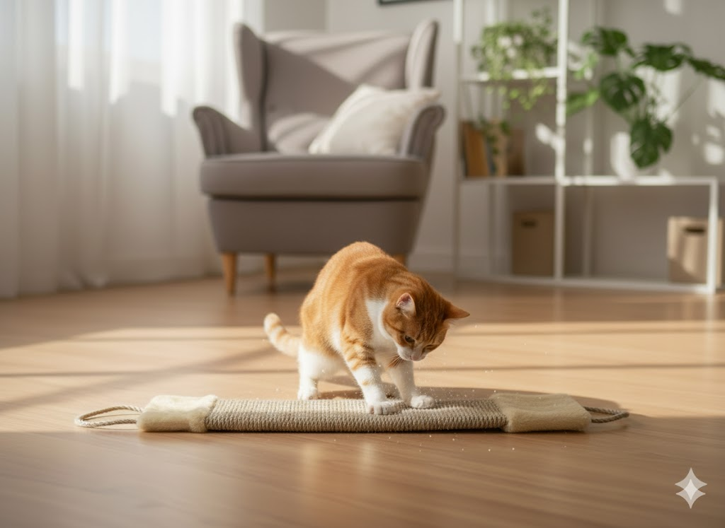 Когтеточка для кота дряпка 50*10