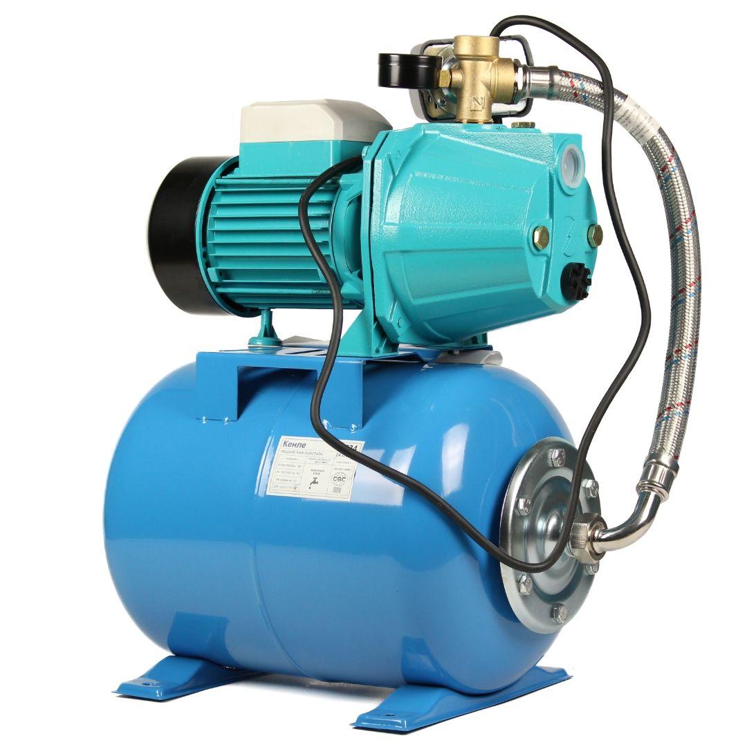 Насосна станція NEK JS 100, 1.1 кВт + гідроакумулятор 24 літри, фото 1