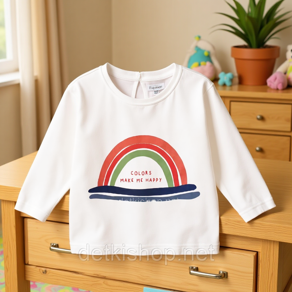 Дитячий реглан стандартного крою для дівчинки 92 см (1-2Y)