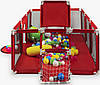 Дитячий манеж червоний 180×120см Diego, фото 3