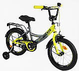 Дитячий велосипед Corso 16 дюймів двоколісний, фото 8