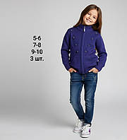 Кофта дитяча в'язана на блискавці на дівчинку 5-10 років (2кв) "AMZ" гуртом в Одесі на 7км