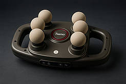 Потужний професійний перкусійний масажер Tiamo (Massage Gun) на 6 головок