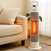 Тепловентилятор з пультом, зима-літо, 3500 Вт, BFX-768-1668 / Портативний тепловентилятор