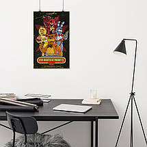 Плакат "П'ять ночей у Фредді, Five Nights at Freddy's, FNAF", 60×38см, фото 4