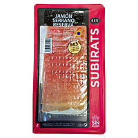 Хамон Subirats Jamon Serrano Reserva нарізка 70 г