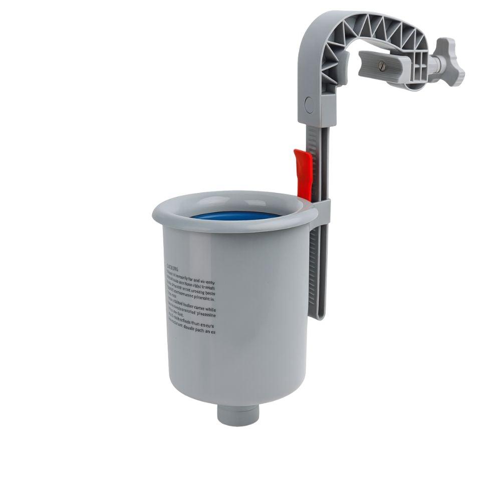 Скіммер для каркасного басейну маленький поверхневий Avenli 290727, працює від  фільтр-насоса продуктивністю 2 006 ÷ 7 900 л/год