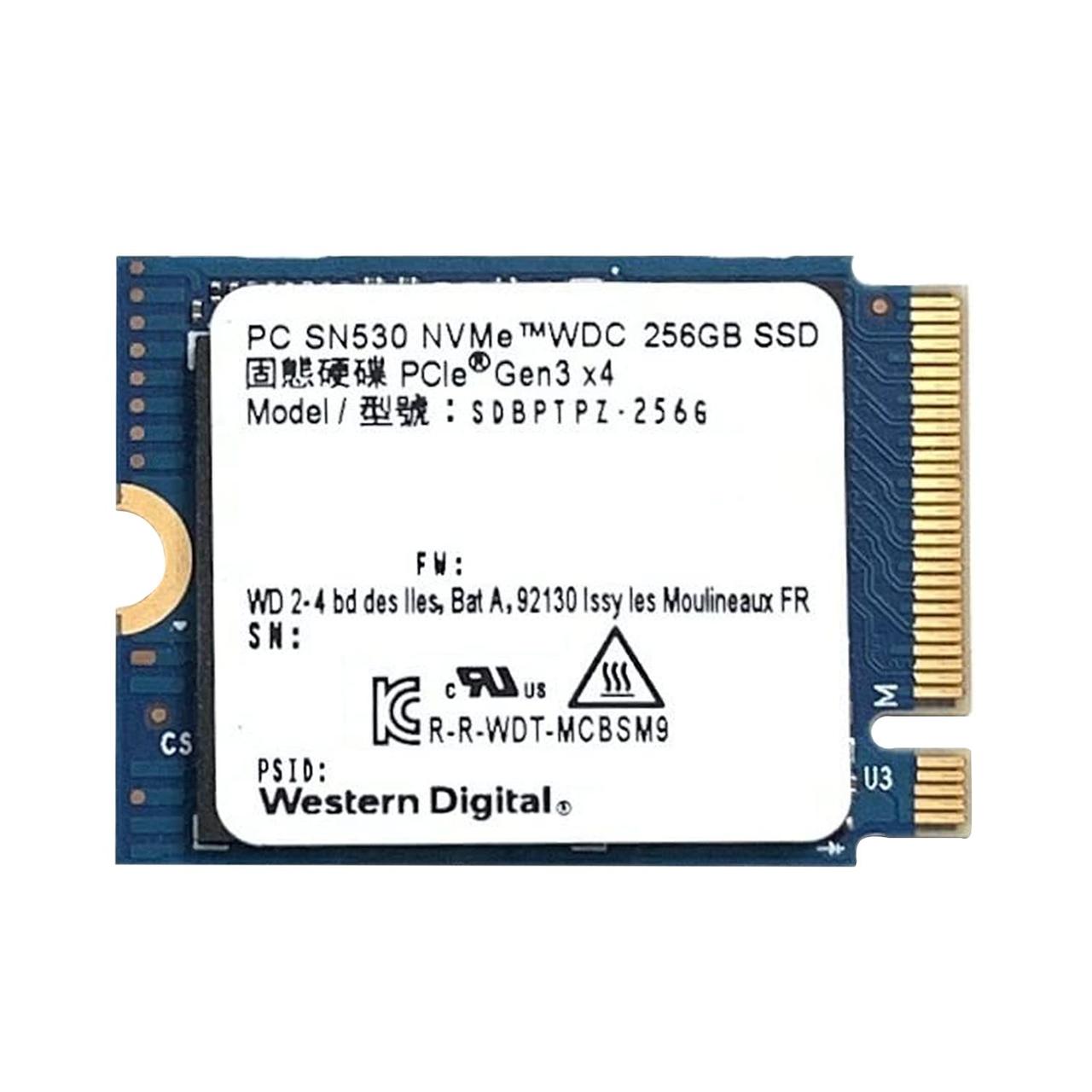 Накопичувач SSD M.2 2230 256 GB WD (SDBPTPZ-256) "Б/У"