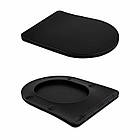 Унітаз підвісний Qtap Scorpio Ultra Quiet із сидінням із сидінням Soft-Close MATT BLACK QT14332380AMB, фото 8