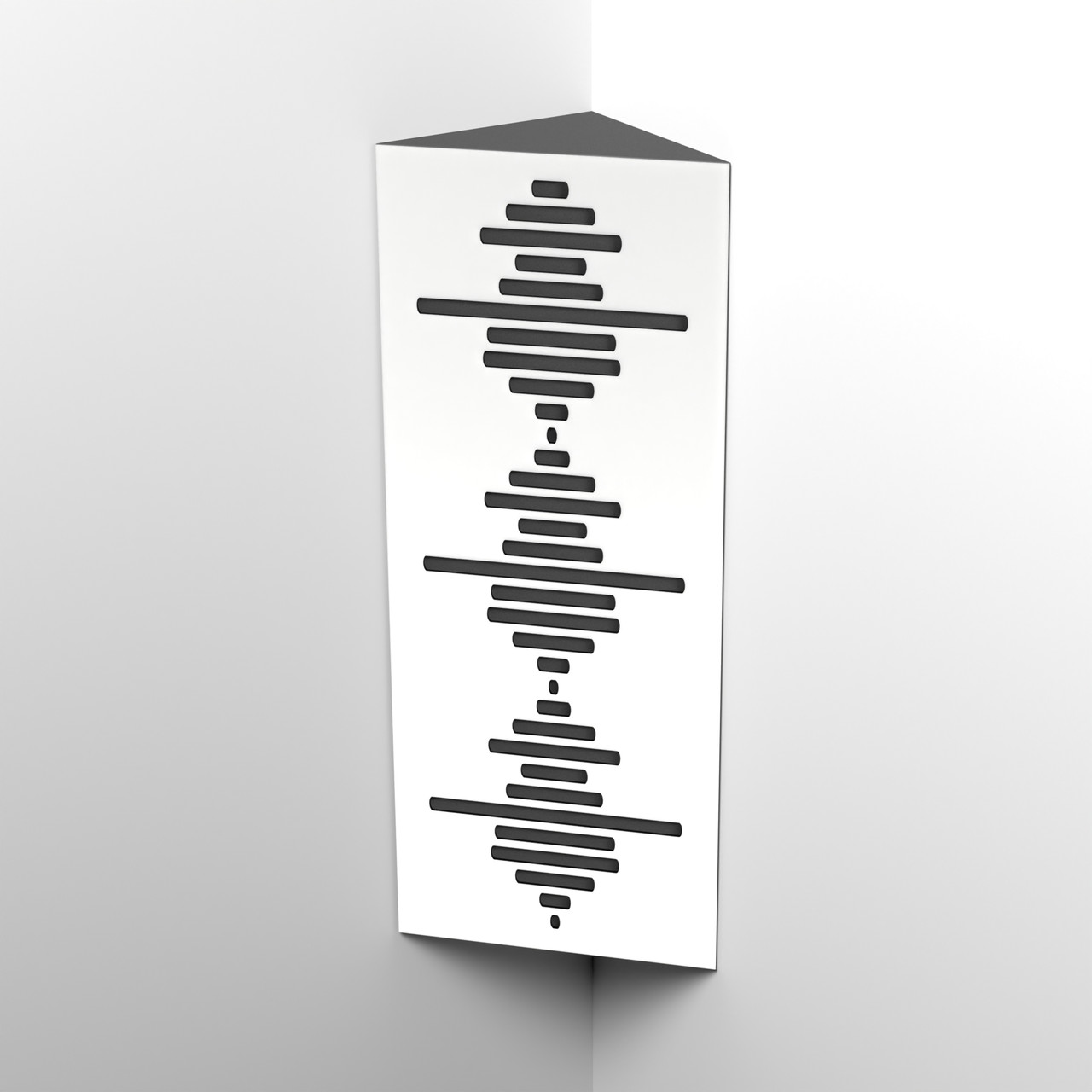 Бас пастка Ecosound Bass trap mini Waveform wood 500x200x100 колір в асортименті