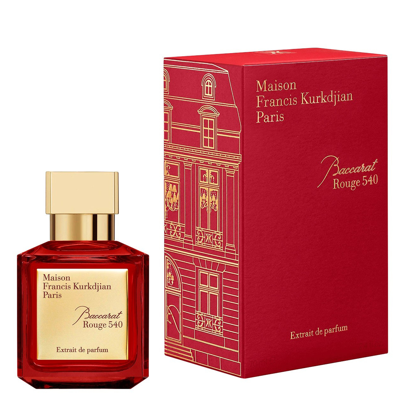 Парфумована вода унісекс Maison Francis Kurkdjian Baccarat Rouge 540 Extrait De Parfum 70 мл (Original, фото 1