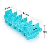 Форма для льоду, лоток для кубиків Lovetoy силіконова реалістична 8х1,55 см, фото 2