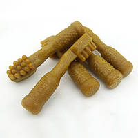 Ласощі для собак - зубна щітка для зубів дентал з гарбузом, 8 см - 1 шт