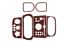 Накладки на панель Дерево для Opel Corsa C 2000-2006 рр